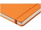 Записная книжка А5 «Nova», оранжевый, бумага, имитирующая кожу - 5