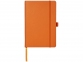 Записная книжка А5 «Nova», оранжевый, бумага, имитирующая кожу - 1