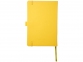 Записная книжка А5 «Nova», желтый, бумага, имитирующая кожу - 2