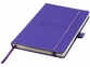 Записная книжка А5 «Nova», пурпурный, бумага, имитирующая кожу - 6
