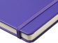 Записная книжка А5 «Nova», пурпурный, бумага, имитирующая кожу - 5