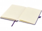 Записная книжка А5 «Nova», пурпурный, бумага, имитирующая кожу - 4