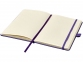 Записная книжка А5 «Nova», пурпурный, бумага, имитирующая кожу - 3