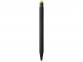 Ручка-стилус металлическая шариковая «Dax» soft-touch, черный/лайм, металл с резиновым покрытием - 1