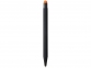 Ручка-стилус металлическая шариковая «Dax» soft-touch, черный, металл с резиновым покрытием - 1