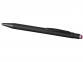 Ручка-стилус металлическая шариковая «Dax» soft-touch, черный/розовый, металл с резиновым покрытием - 2