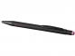 Ручка-стилус металлическая шариковая «Dax» soft-touch, черный/розовый, металл с резиновым покрытием - 3