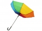 Зонт-трость «Sarah», радужный, эпонж полиэстер - 3