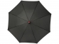 Зонт-трость «Felice», черный, красный, эпонж полиэстер - 1