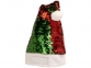 Шапка рождественская «Sequins», красный, зеленый, полиэстер, ПВЭ - 2