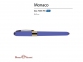 Ручка пластиковая шариковая «Monaco», лиловый/золотистый, пластик с покрытием silk-touch/металл - 1