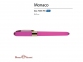 Ручка пластиковая шариковая «Monaco», ярко-розовый/золотистый, пластик с покрытием silk-touch/металл - 1