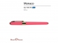 Ручка пластиковая шариковая «Monaco», коралловый/золотистый, пластик с покрытием silk-touch/металл - 1