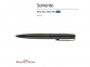 Ручка металлическая шариковая «Sorento», черный, металл с покрытием silk-touch - 1