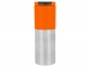 Термокружка «Vertex», оранжевый/серебристый, нержавеющая сталь, полипропилен - 3