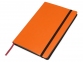 Подарочный набор «Megapolis Soft»: ежедневник А5 , ручка шариковая, ежедневник- оранжевый/черный, ручка- черный, ежедневник- искусственная кожа, ручка- металл с покрытием silk-touch - 3