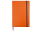 Подарочный набор «Megapolis Soft»: ежедневник А5 , ручка шариковая, ежедневник- оранжевый/черный, ручка- черный, ежедневник- искусственная кожа, ручка- металл с покрытием silk-touch - 6