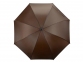 Зонт-трость «Yfke», коричневый/черный, полиэстер/металл/ЕВА - 3