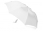 Зонт складной «Tulsa», белый, купол- полиэстер, каркас-сталь, спицы- сталь, ручка-пластик - 1