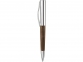 Ручка шариковая «Titan Wood», коричневый/серебристый, дерево, металл - 3