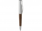 Ручка шариковая «Titan Wood», коричневый/серебристый, дерево, металл - 1