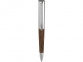 Ручка шариковая «Titan Wood», коричневый/серебристый, дерево, металл - 2