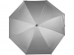Зонт-трость «Cardiff», серебристый/черный, нейлон/металл/пластик - 2