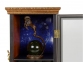 Шкаф «Созвездие Овен», шкаф- пластик/стекло/багетный профиль, знак зодиака- бронза патинированная, змеевик - 3