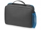Изотермическая сумка-холодильник «Breeze» для ланч-бокса, серый/голубой, 600D полиэстер, PEVA - 2
