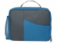 Изотермическая сумка-холодильник «Breeze» для ланч-бокса, серый/голубой, 600D полиэстер, PEVA - 3