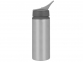 Бутылка для воды «Rino», серебристый/серый, алюминий, пластик - 6