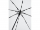 Складной зонт «Bo», белый, эпонж полиэстер из переработанного ПЭТ-пластика - 3
