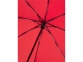 Складной зонт «Bo», красный, эпонж полиэстер из переработанного ПЭТ-пластика - 3