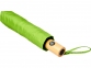 Складной зонт «Bo», лайм, эпонж полиэстер из переработанного ПЭТ-пластика - 2