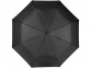Зонт складной «Stark- mini», черный/красный, эпонж полиэстер - 1