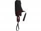 Зонт складной «Stark- mini», черный/красный, эпонж полиэстер - 4
