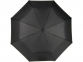 Зонт складной «Stark- mini», черный/лайм, эпонж полиэстер - 1