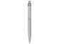 Ручка пластиковая с минералами Prodir QS01 PQSS Stone, серебристый, пластик, минералы - 1