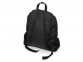 Складной светоотражающий рюкзак «Reflector», черный/серебристый, 210D ripstop 100% полиэстер - 1