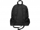 Складной светоотражающий рюкзак «Reflector», черный/серебристый, 210D ripstop 100% полиэстер - 6