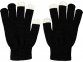 Перчатки для сенсорного экрана «Billy», черный, акриловое волокно - 1