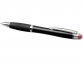 Ручка пластиковая шариковая «Nash», черный/серебристый/красный, АБС пластик - 2