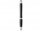 Ручка пластиковая шариковая «Nash», черный/серебристый/зеленый, АБС пластик - 1