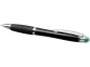 Ручка пластиковая шариковая «Nash», черный/серебристый/зеленый, АБС пластик - 2