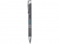 Алюминиевая шариковая кнопочная ручка Moneta, серый - 2
