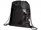 Рюкзак-мешок «Mermaid» с пайетками, черный, нейлон - 2