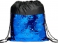 Рюкзак-мешок «Mermaid» с пайетками, черный/синий, нейлон - 3