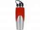 Бутылка спортивная «Олимпик», красный/серебристый, нерж.сталь/пластик - 2