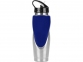Бутылка спортивная «Олимпик», синий/серебристый, нерж.сталь/пластик - 1