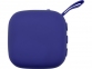 Портативная колонка «Arietta», синий/серый, пластик с покрытием soft-touch, полиэстер - 4